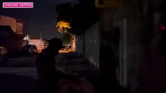 play Întâlnire interrasială fierbinte: Lorrany Exotica este futută crudă pe stradă de Marcio Baiano