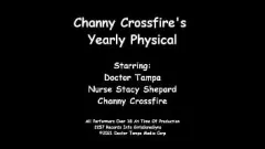 Putar Penghinaan Asia: Ujian Gyno Tahunan Channy Crossfire oleh Dokter Tampa & Perawat Stacy Shepard