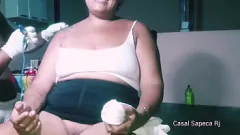 Play Busty Amateur Exhibitionist Gets Inked: Interracial Tattoo Session